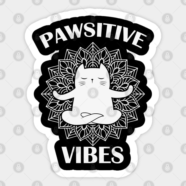 Yoga Serenity: Balance, Mindfulness, and Inner Peace Sticker by Steve